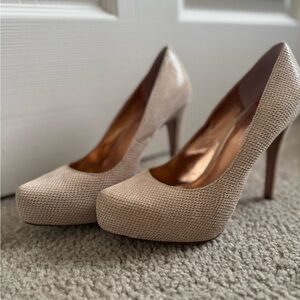 Tan High Heels